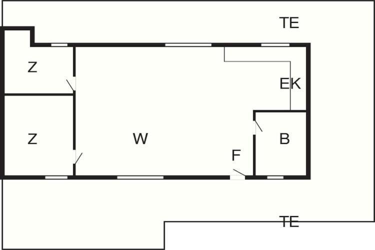 6 Person Holiday Home In Skagen Kültér fotó